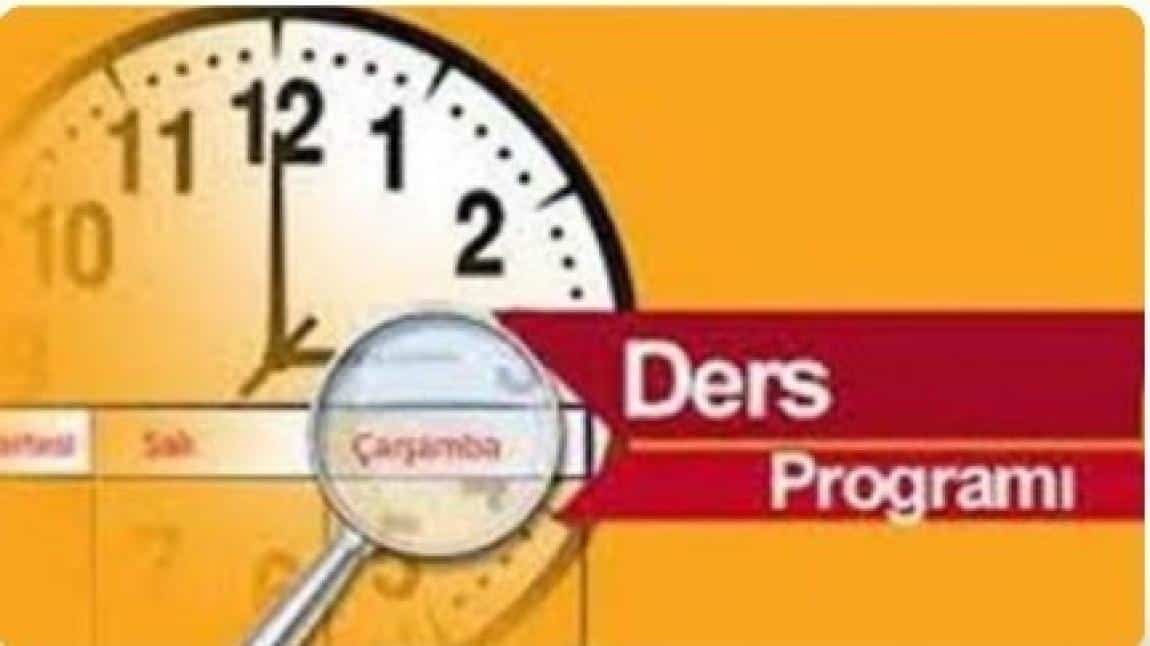 2025-2026 EĞİTİM ÖĞRETİM YILI DERS PROGRAMLARI