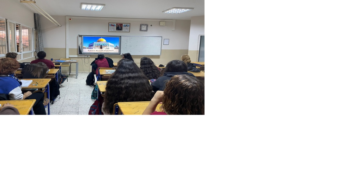 FİLİSTİN FARKINDALIK ETKİNLİĞİ